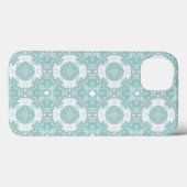 マーゲライト、デイジーの花はアイスブルー Case-Mate iPhoneケース (裏面 (横))
