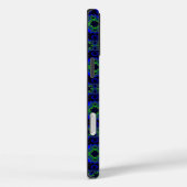 マーゲライト、デイジーの花は青い緑の黒 Case-Mate iPhoneケース (裏面 / 右)