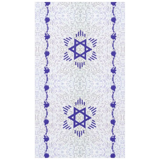 マーゲン・デイビッド～ベルとザクロ テーブルクロス (正面)