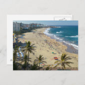 マーゲートのビーチ、南海岸、クワズール・ナタル州 ポストカード (正面/裏面)