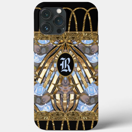 マーゴスプレイユニークモノグラエレガントム Case-Mate iPhoneケース (裏面)