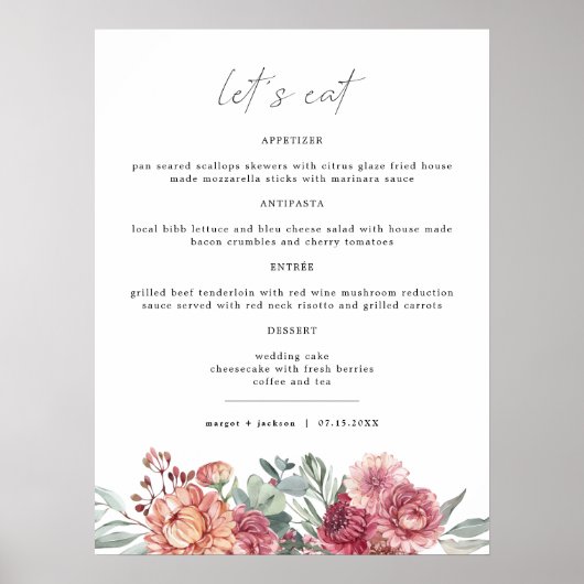 マーゴットダスティバラ赤面ピンクフローラボホガーデンミー ポスター (正面)