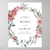 マーゴッ素朴トダスティバラ赤面結婚ズ・ウェルカム ポスター (正面)