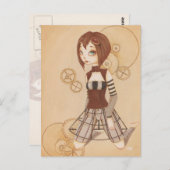 マーゴ – Steampunkポストカード ポストカード (正面/裏面)