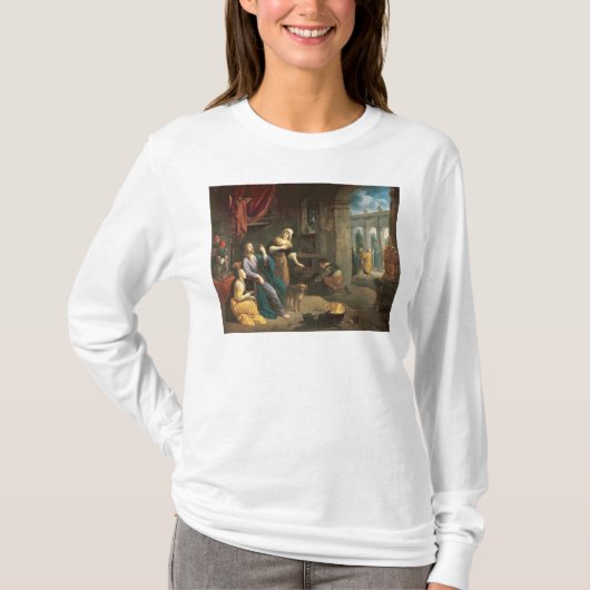 マーサおよびメリーの家のイエス・キリスト Tシャツ (正面)