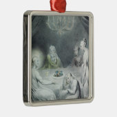 マーサおよびメリーの家のキリスト メタルオーナメント (右)