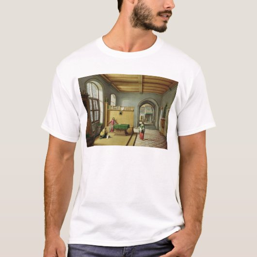 マーサおよびメリーの家のキリスト Tシャツ (正面)