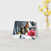 マーサとガーベラデイジー カード (黄色い花)