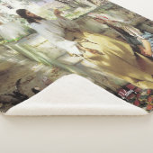 マーサとベタニーのマリアに聖人たち シェルパブランケット (3/4)