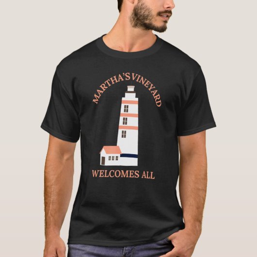 マーサのブドウ園が全財産を歓迎 Tシャツ (正面)