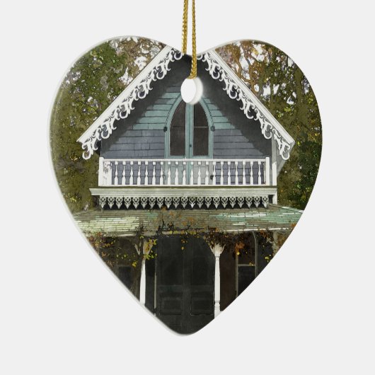マーサのブドウ園のコテージ セラミックオーナメント (右)