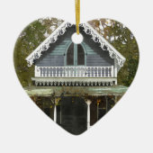 マーサのブドウ園のコテージ セラミックオーナメント (正面)