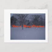 マーサのブドウ園のコレクション-クリスマスカード シーズンポストカード (正面)