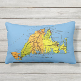 マーサのブドウ園の地図 アウトドアクッション