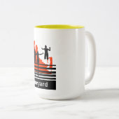 マーサのブドウ園の顎橋ジャンプ15oz。 マグ (正面右)