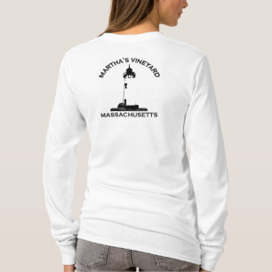 マーサのブドウ園の"灯台"設計 Tシャツ