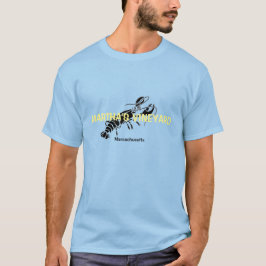 マーサのブドウ園マサチューセッツロブスターのTシャツ Tシャツ