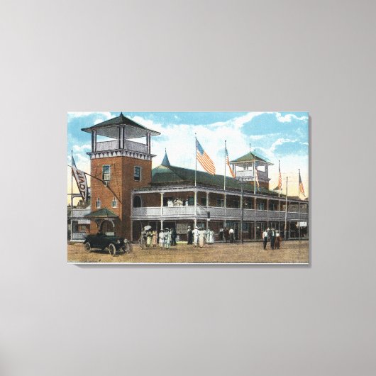 マーサのブドウ園、ティボリの景色 キャンバスプリント (正面)