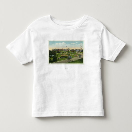 マーサのブドウ園、海公園の眺め トドラーTシャツ (正面)