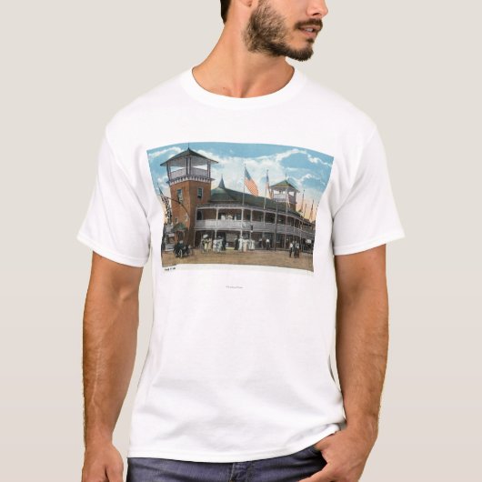 マーサのブドウ園、Tivoliの眺め Tシャツ (正面)