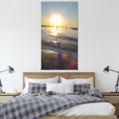 マーサのヴィネヤードのメネシャビーチでダンサー キャンバスプリント (インサイチュ (寝室))