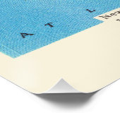 マーサのヴィネヤード島の自動地図のポスター ポスター (コーナー)