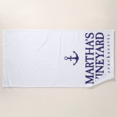 マーサのヴィネヤード ビーチタオル (正面)