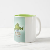 マーサのヴィンヤード・マサチューセッツ旅行ポスター ツートーンマグカップ (正面右)