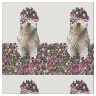 マーサの古い英国の牧羊犬 ファブリック