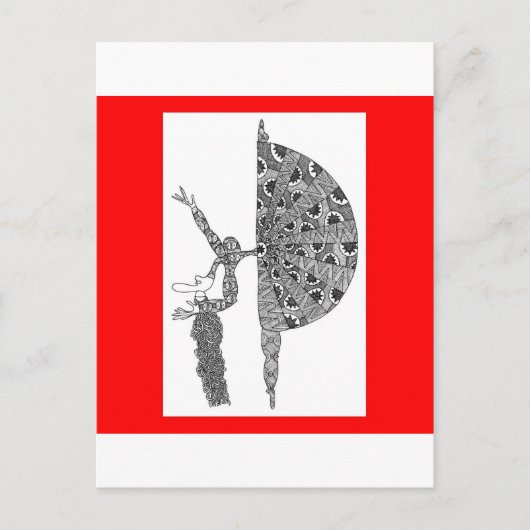 マーサグラハムの踊り ポストカード (正面)