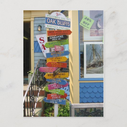 マーサズビンヤード2 ポストカード (正面)