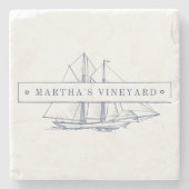 マーサズヴィネヤードストーンコースター ストーンコースター (正面)