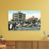 マーサズヴィネヤードビューオブシービューアベニュー キャンバスプリント (インサイチュ (リビング))