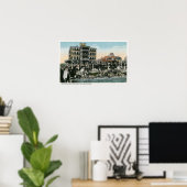 マーサズヴィネヤードビューオブシービューアベニュー ポスター (ホームオフィス)