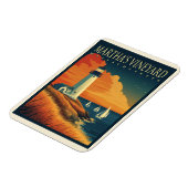 マーサズヴィネヤードライトハウス マグネット (左側)