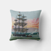 マーサズヴィネヤード装飾用クッション クッション (裏面)