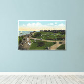 マーサズヴィンヤード海パーク キャンバスプリント (インサイチュ (ウッドフロア))