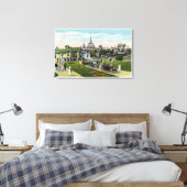 マーサズヴィンヤード海通りの景色 キャンバスプリント (インサイチュ (寝室))