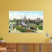 マーサズヴィンヤード海通りの景色 キャンバスプリント (インサイチュ (リビング))