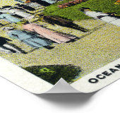 マーサズヴィンヤード海通りの景色 ポスター (角)