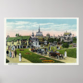 マーサズヴィンヤード海通りの景色 ポスター (正面)