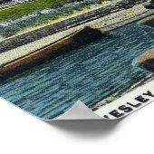 マーサズヴィンヤード、ピアビューオブザウェスリーハウス ポスター (角)