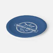 マーサズヴィンヤードMAカスタムいかり ペーパープレート (アングル)