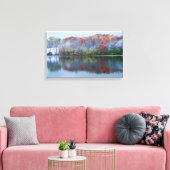 マーサラーパークスノーイオータムモーニング キャンバスプリント (インサイチュ (リビング))