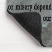 マーサワシントン州の引用文 マウスパッド (コーナー)