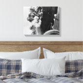 マーサーに乗ったドライバーがアスター杯の写真に キャンバスプリント (インサイチュ (寝室))