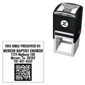 マーサーバプティスト教会の自動切手 セルフインキングスタンプ (インサイチュ)