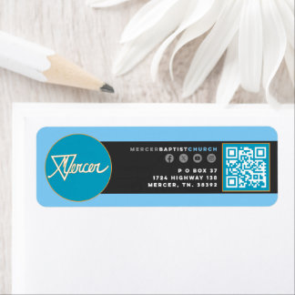 マーサーバプティスト教会住所 シール