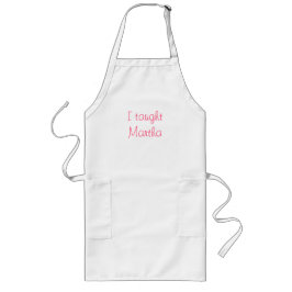 マーサ教えー ロングエプロン