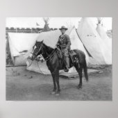 マーサ・カナリアの馬に乗った「災難のジェーン」 ポスター (正面)